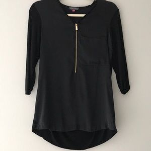 Vince Camuto Black Blouse